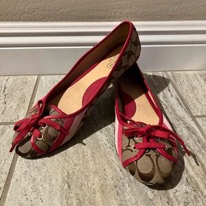 Coach flats size 11